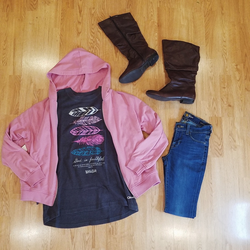 Gray 3/4 sleeve Thermal